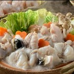 ＜ヒトサラ専用特注品＞◆てっちりフルコース◆贅沢！てっさ、焼き河豚、フグ唐揚げもトラ河豚を使用した特別なてっちりフルコースを楽しめます