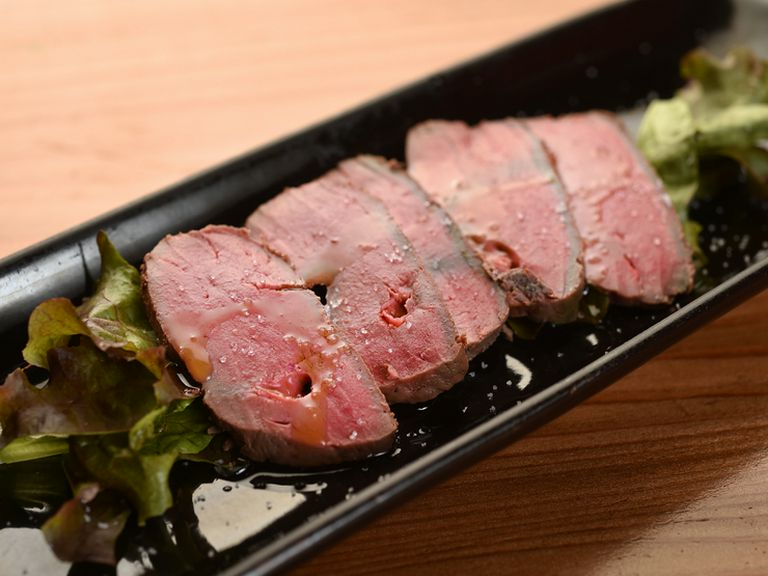 牛レバーの半生殺し