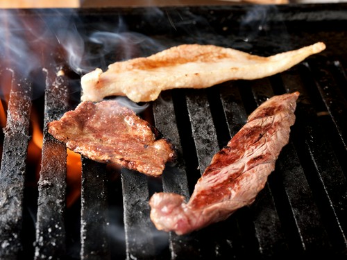 好みの焼き加減でどうぞ
