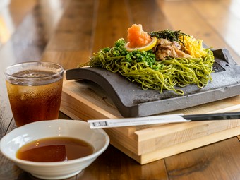 山口県名物『瓦蕎麦』