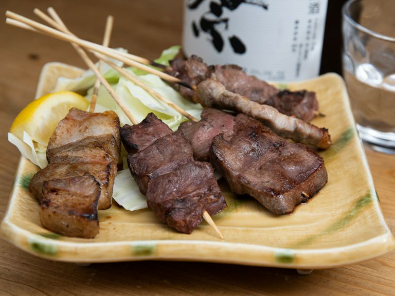 店自慢の人気メニューを集めた『串盛り合わせ（5本盛り）』