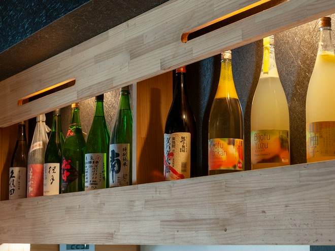 日本酒にこだわっている