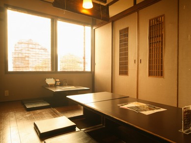 個室利用も可能！お座敷席が一番人気