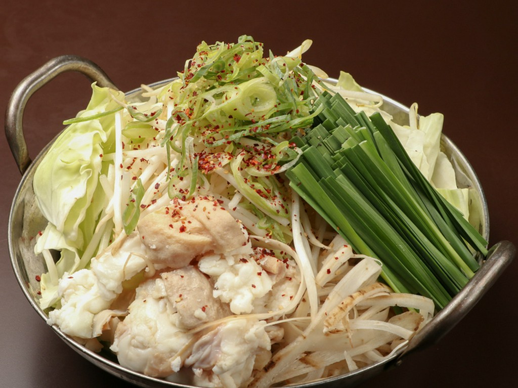 選べるもつ鍋の中でもイチオシの『塩もつ鍋』