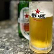 インドネシアを代表するビール。後味スッキリのビールです。まずはビンタンビールで乾杯いかがでしょうか。
