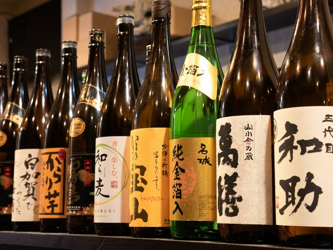 日本酒にこだわっている