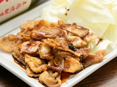 これぞ今治焼鳥の醍醐味！『黒さつま鶏　とり皮』