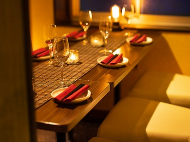 羽を伸ばして寛げる個室♪2名様〜団体様まで！