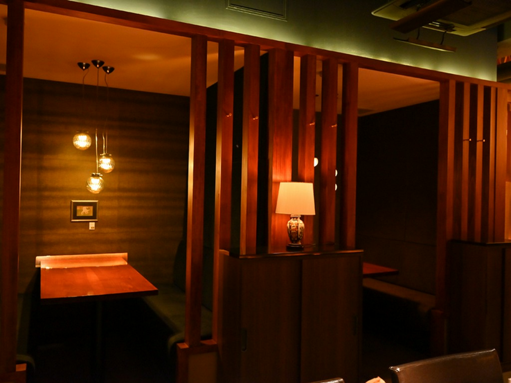 個室でまったりとくつろげる銀座のセカンドプレイス