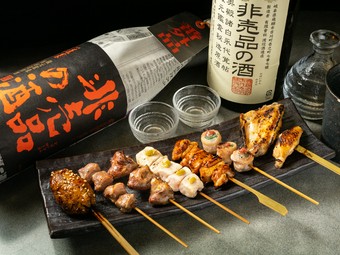 ボリューム満点でお得な『串の盛り合わせ7種』