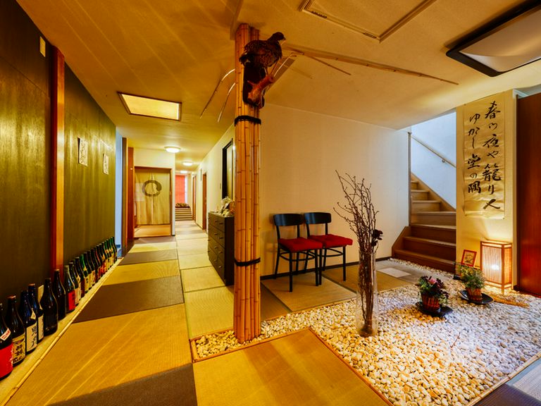 落ち着いた和の空間。大切な人を伴って訪れたい