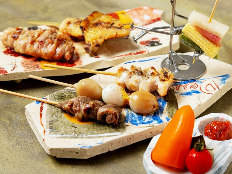 その日の仕入れによって決まる、自信のオススメ『おまかせ七串』