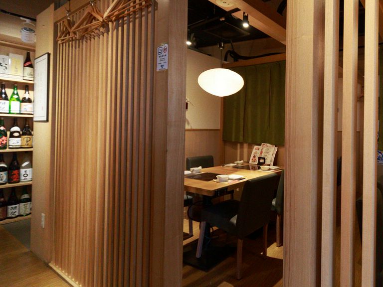 個室が用意されています。プライベートな集まりにはぜひ