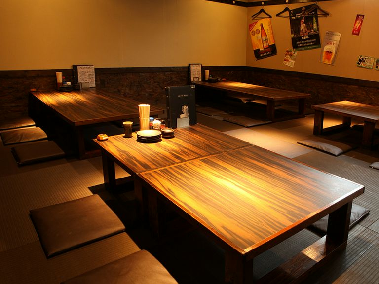 ゆったりリラックスできるくつろぎの座敷