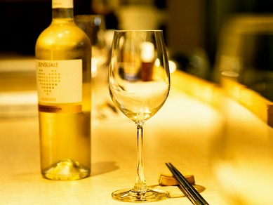 ワインも多数用意