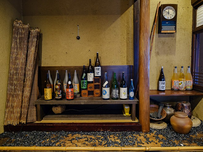 日本酒にこだわっている