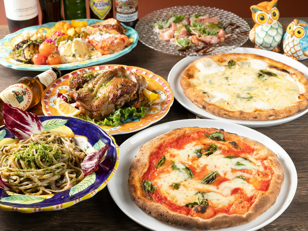 【トラットリア Tino】のエッセンスを詰め込んだ『シェアコースB』