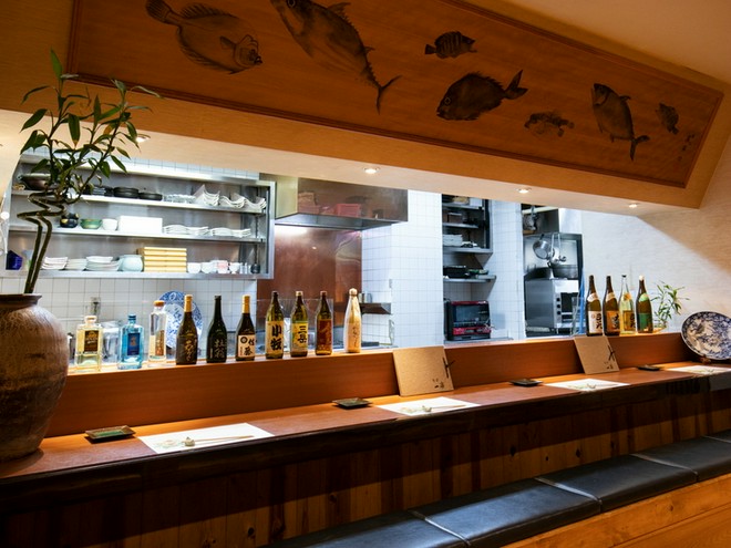 カウンター席がある
