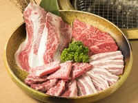種類豊富なカルビを味わう『カルビ盛り（2～3人前）』
