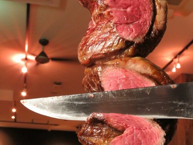 まずは“シュラスコの王様”イチボを！ 『ピッカーニャ』