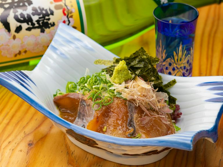 たっぷりのすりごまがアクセントの『ゴマカンパチ』