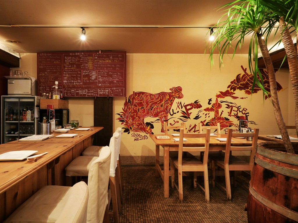 デートにもおすすめのカウンター席