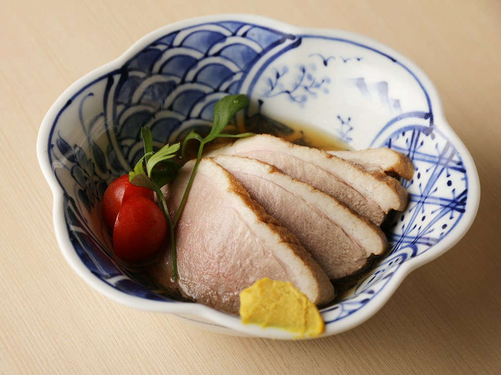 さっぱりした『京鴨ロース』