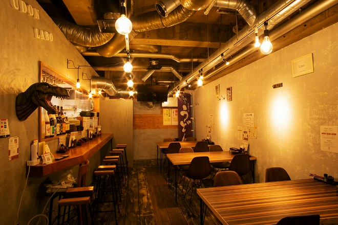 カウンター席がある