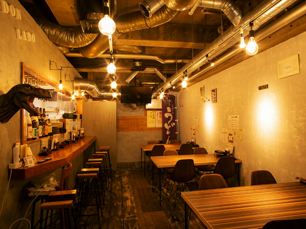 全34席の、お洒落で居心地のいい空間