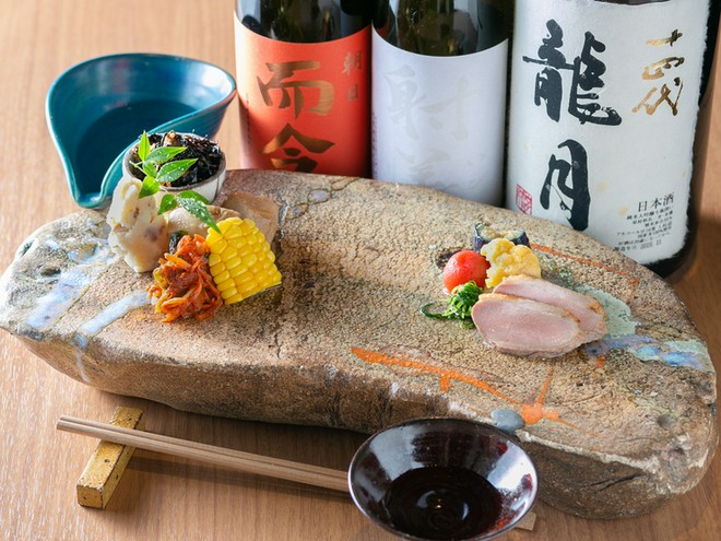 日本酒にこだわっている