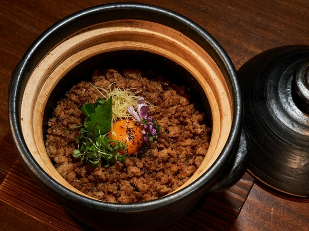 鶏そぼろ土鍋ごはん