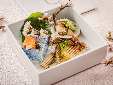 季節の八寸盛合せ