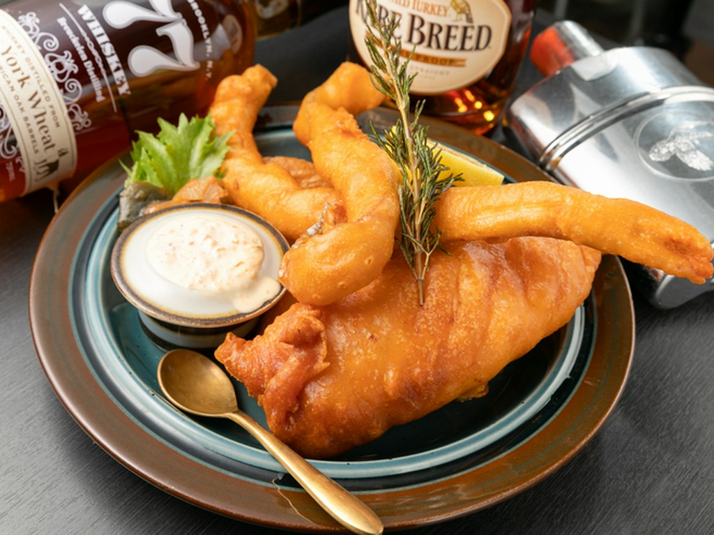 “料理”として楽しめる完成度の高さが自慢『本場のフィッシュ＆チップス』