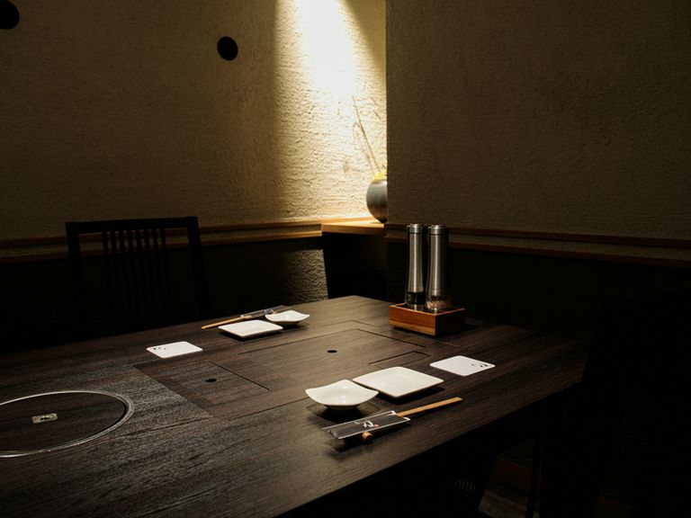 洗練されたスタッフによるもてなしで、勝負のかかった接待も叶う