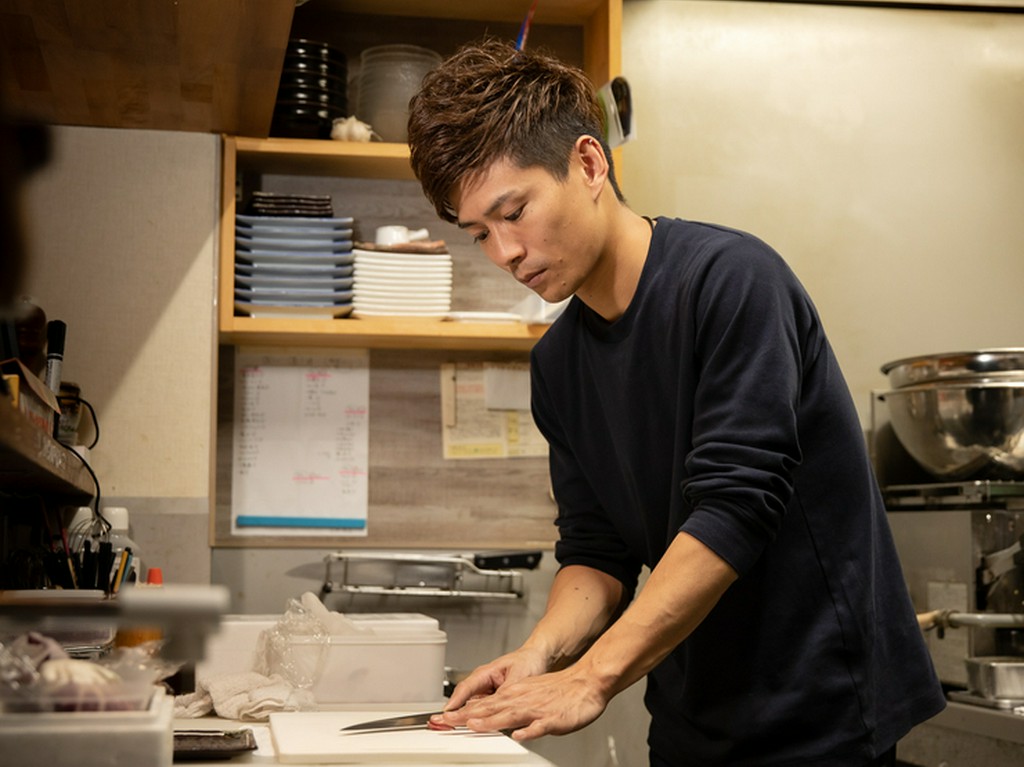 新鮮な食材をすぐに調理して提供