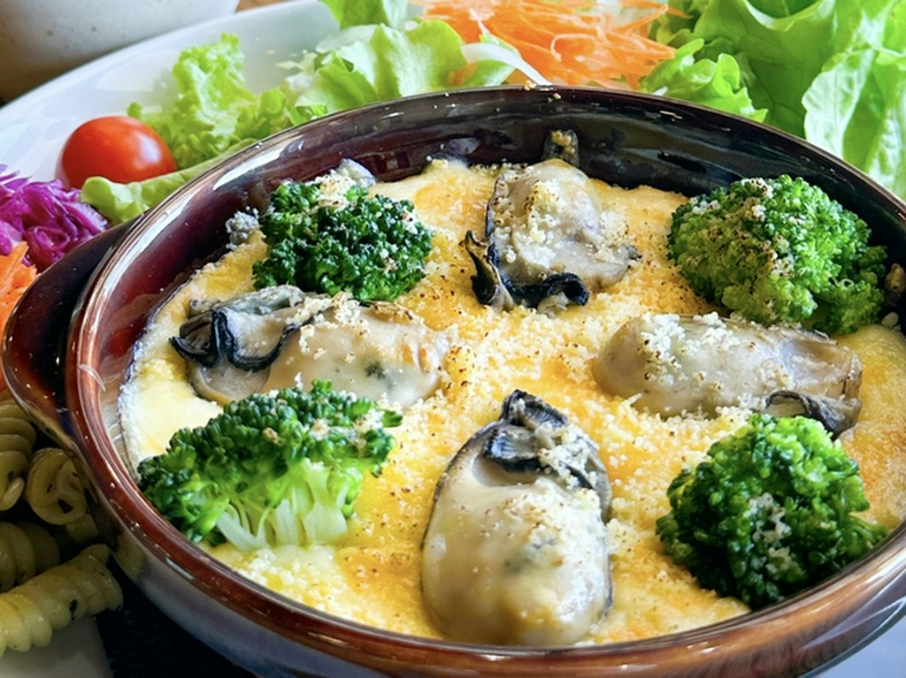 【1２月　期間限定】カキグラタンランチ