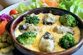 【1２月　期間限定】カキグラタンランチ