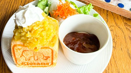 11月限定モーニング　さつまいも食パン（平日1日限定10食）