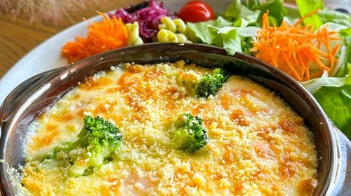 11月限定ランチ　エビグラタンランチ