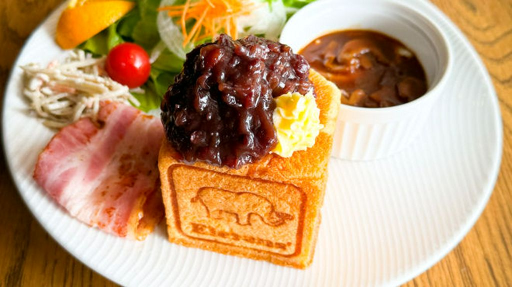 小倉バター食パン