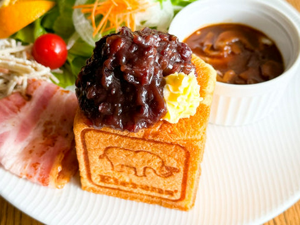 小倉バター食パン