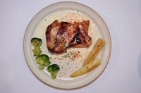 グリルチキン ゴルゴンゾーラソース