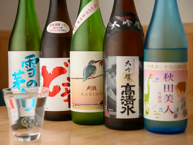 日本酒にこだわっている