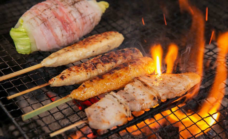 リーズナブルな価格の炭焼きは、一人飲みのお供にぴったり