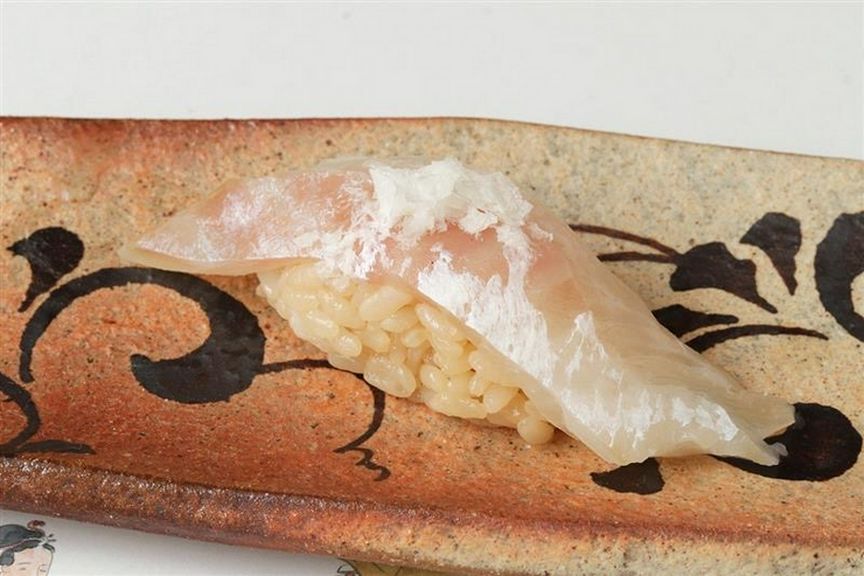 鯛の昆布締め