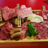 料理のみは4000円、プラス2000円で90分飲み放題！最高級のお肉を最強コスパでご提供。スタンダートな部位から希少部位まで幅広くお客様へご提供させていただきます。※その日の仕入れにより品が変わります。