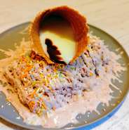 ふわふわいとごおり　チョコ
