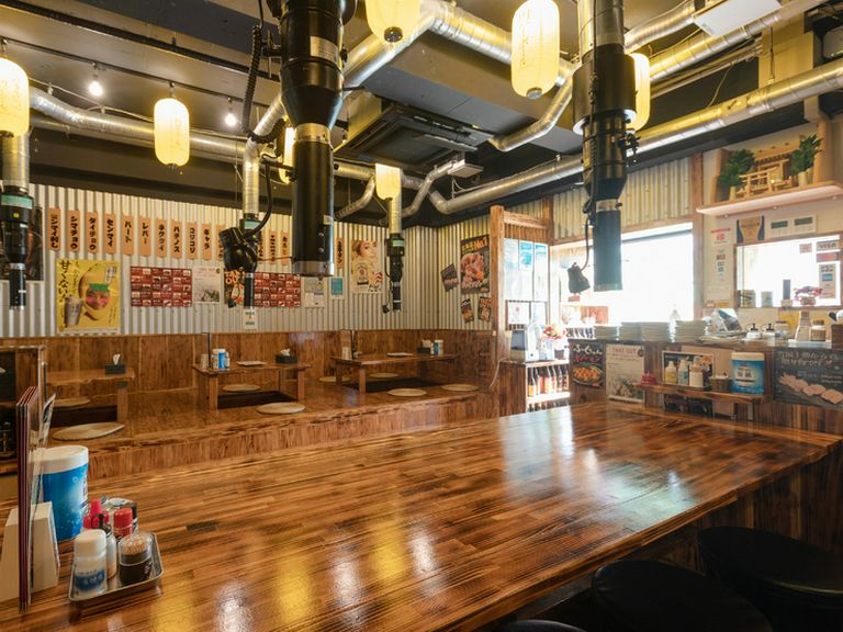 店内の空気はいつもクリーン。落ち着いた雰囲気のリラックス空間