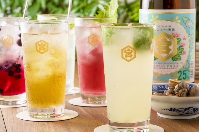 焼酎にこだわっている