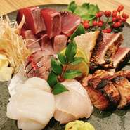 人数に合わせて盛り合わせもできます

※"季節・仕入れ状況"・盛り合わせ内容により"お値段・内容"が変わります